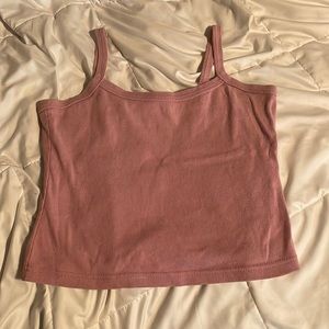 Pink Crop tank-top